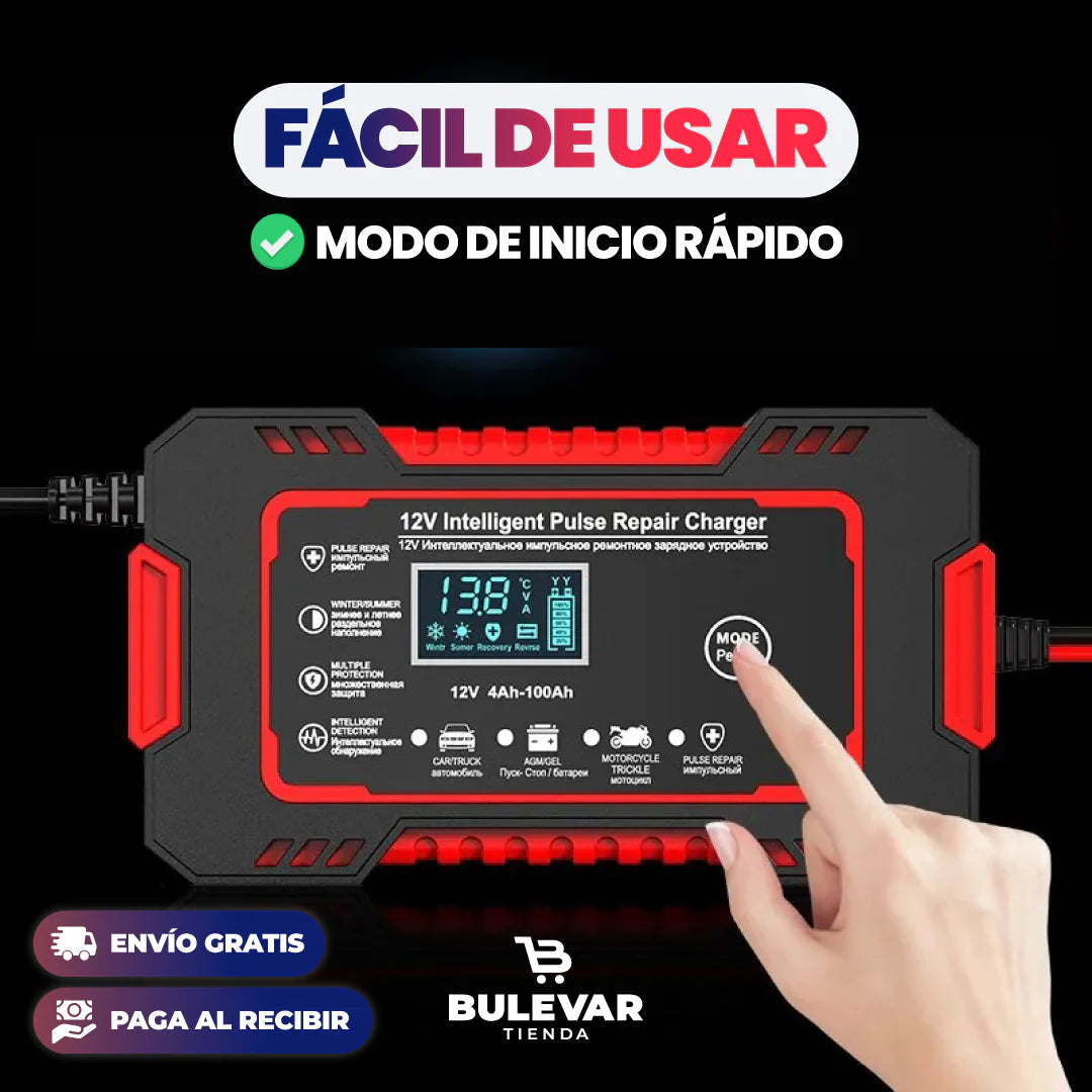 CARGADOR DE BATERÍA PARA CARRO + [ENVÍO GRATIS Y PAGA AL RECIBIR] OFERTA BLACK FRYDAY